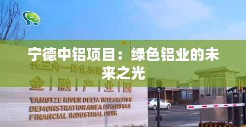 宁德中铝项目:绿色铝业的未来之光