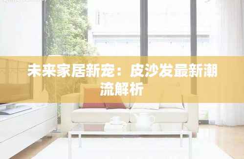 未来家居新宠:皮沙发最新潮流解析