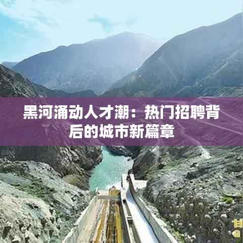 黑河涌动人才潮:热门招聘背后的城市新篇章