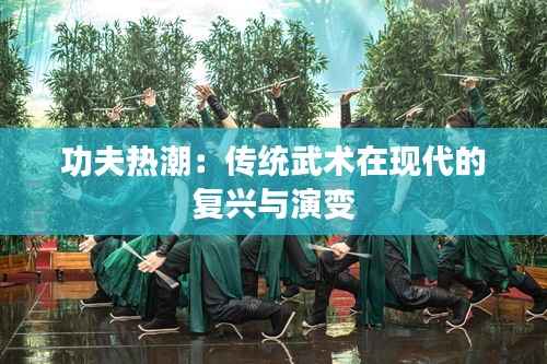 功夫热潮:传统武术在现代的复兴与演变