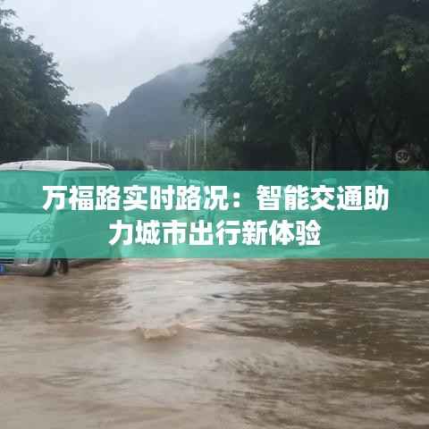 万福路实时路况:智能交通助力城市出行新体验