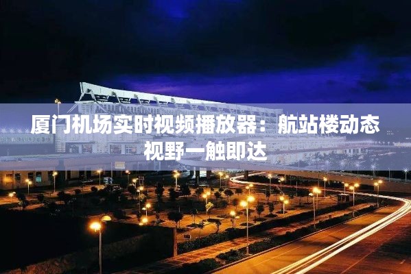厦门机场实时视频播放器：航站楼动态视野一触即达