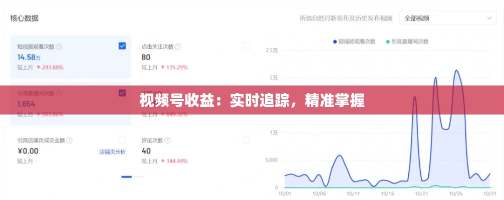 视频号收益:实时追踪,精准掌握