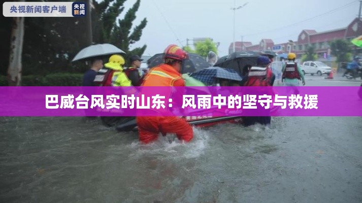 巴威台风实时山东:风雨中的坚守与救援