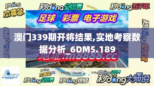 澳门339期开将结果,实地考察数据分析_6DM5.189