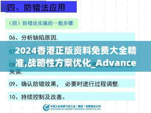2024香港正版资料免费大全精准,战略性方案优化_Advance3.779
