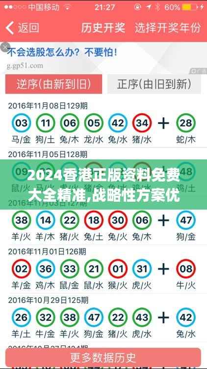 2024香港正版资料免费大全精准,战略性方案优化_Advance3.779