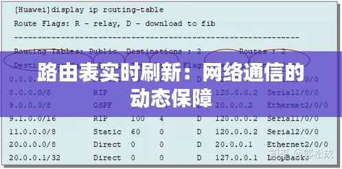 路由表实时刷新：网络通信的动态保障