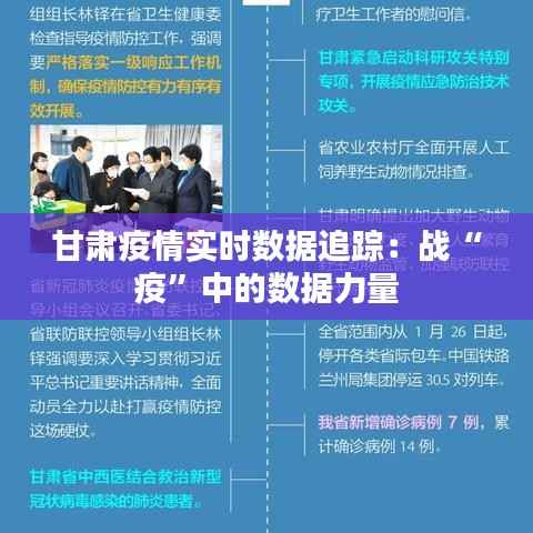 甘肃疫情实时数据追踪：战“疫”中的数据力量