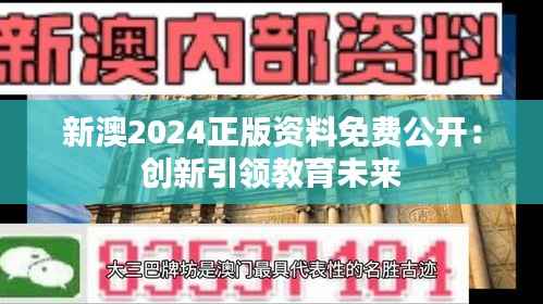 新澳2024正版资料免费公开：创新引领教育未来