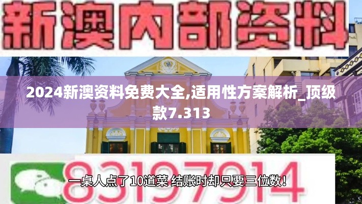 2024新澳资料免费大全,适用性方案解析_顶级款7.313