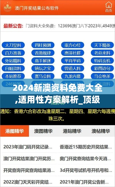 2024新澳资料免费大全,适用性方案解析_顶级款7.313