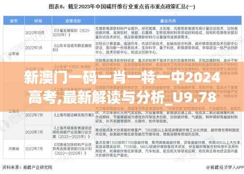 新澳门一码一肖一特一中2024高考,最新解读与分析_U9.788