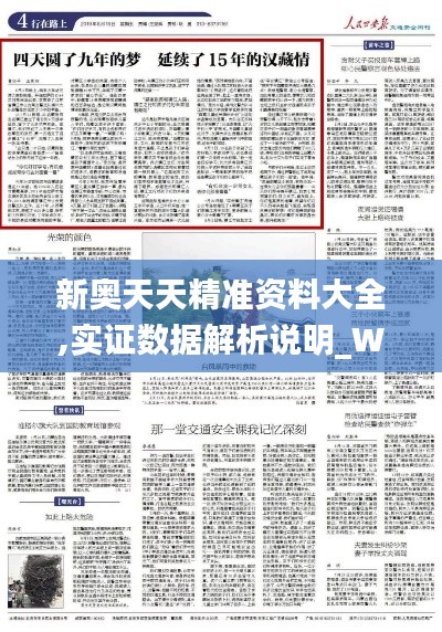 新奥天天精准资料大全,实证数据解析说明_WP4.362