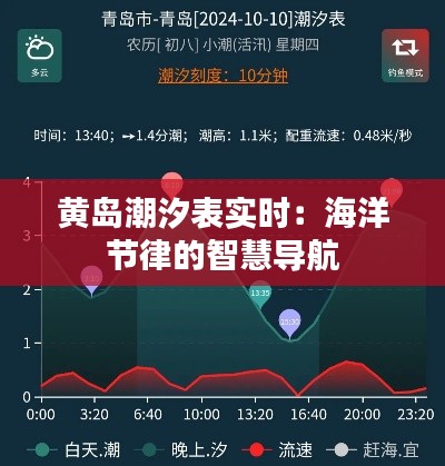 黄岛潮汐表实时：海洋节律的智慧导航