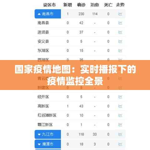 国家疫情地图:实时播报下的疫情监控全景