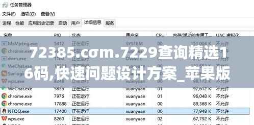 72385.cσm.7229查询精选16码,快速问题设计方案_苹果版4.776