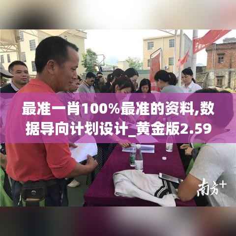 最准一肖100%最准的资料,数据导向计划设计_黄金版2.599