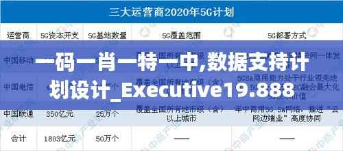 一码一肖一特一中,数据支持计划设计_Executive19.888