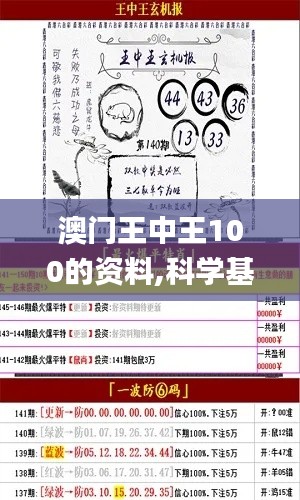 澳门王中王100的资料,科学基础解析说明_Galaxy5.716