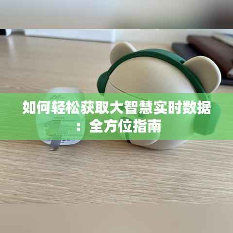 如何轻松获取大智慧实时数据:全方位指南