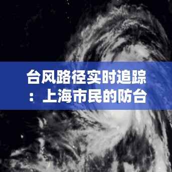台风路径实时追踪:上海市民的防台指南