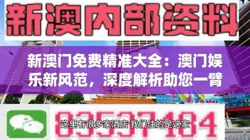 新澳门免费精准大全:澳门娱乐新风范,深度解析助您一臂之力