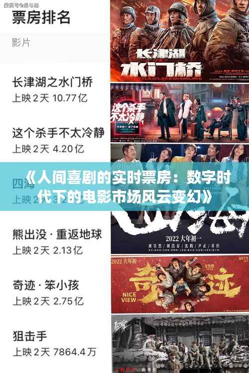 《人间喜剧的实时票房：数字时代下的电影市场风云变幻》