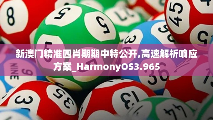 新澳门精准四肖期期中特公开,高速解析响应方案_HarmonyOS3.965