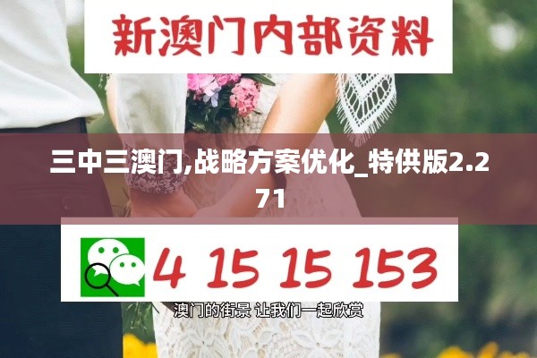 三中三澳门,战略方案优化_特供版2.271