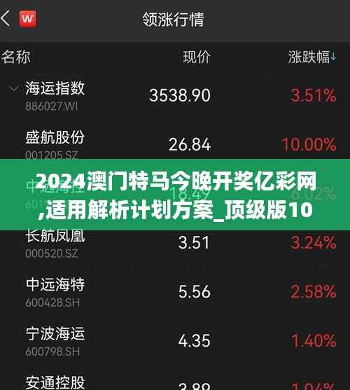 2024澳门特马今晚开奖亿彩网,适用解析计划方案_顶级版10.725