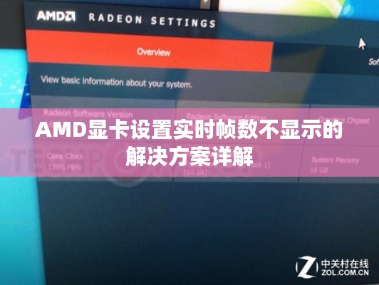 AMD显卡设置实时帧数不显示的解决方案详解