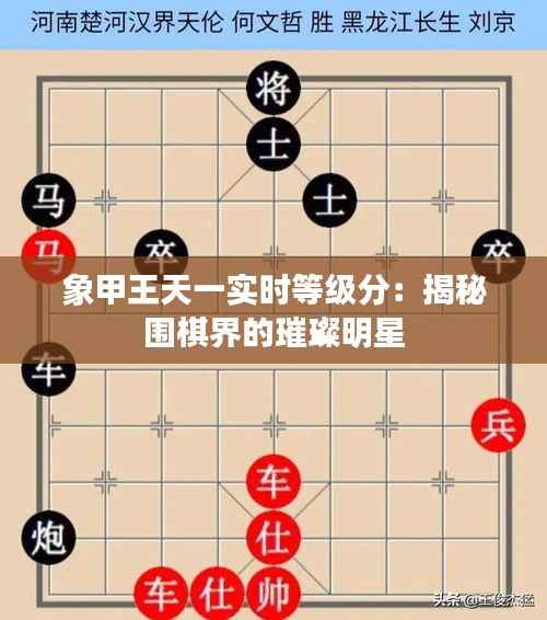 象甲王天一实时等级分:揭秘围棋界的璀璨明星