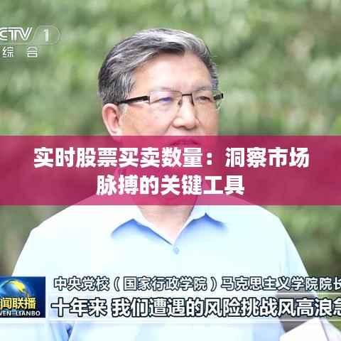 实时股票买卖数量:洞察市场脉搏的关键工具