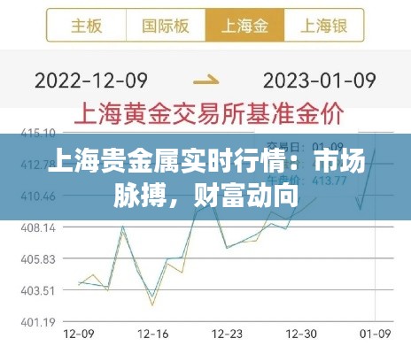 上海贵金属实时行情:市场脉搏,财富动向