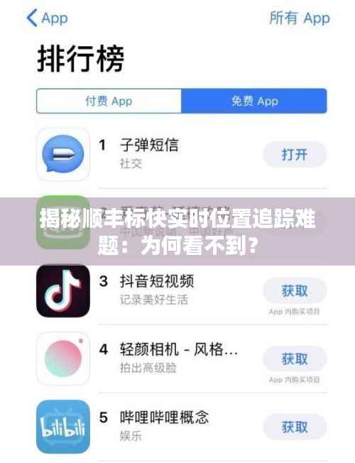 揭秘顺丰标快实时位置追踪难题:为何看不到?