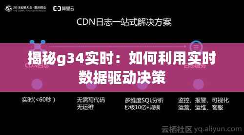 揭秘g34实时:如何利用实时数据驱动决策