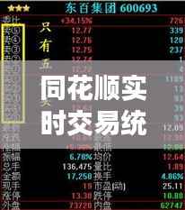 同花顺实时交易统计:洞察股市脉搏的利器