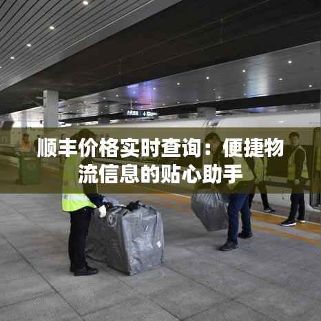 顺丰价格实时查询：便捷物流信息的贴心助手