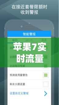 苹果7实时流量监控:掌握网络使用情况,节省费用