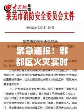 紧急通报!郫都区火灾实时报道,全力救援正在进行中
