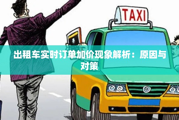 出租车实时订单加价现象解析：原因与对策