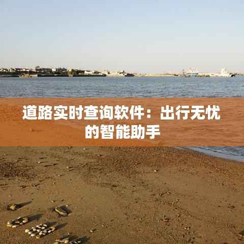 道路实时查询软件:出行无忧的智能助手