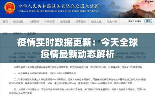 疫情实时数据更新：今天全球疫情最新动态解析