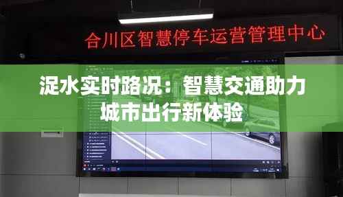 浞水实时路况:智慧交通助力城市出行新体验