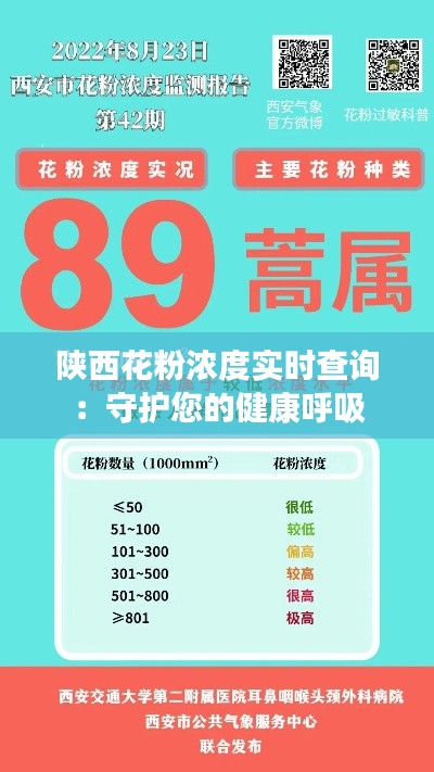 陕西花粉浓度实时查询：守护您的健康呼吸
