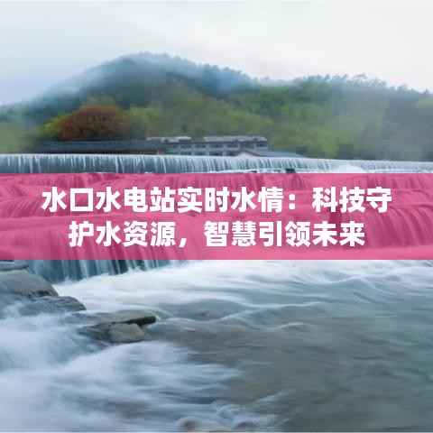 水口水电站实时水情:科技守护水资源,智慧引领未来