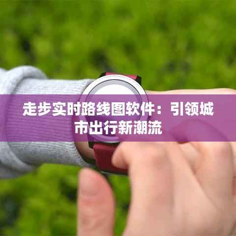 走步实时路线图软件：引领城市出行新潮流