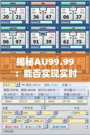 揭秘AU99.99：能否实现实时交易及其优势解析