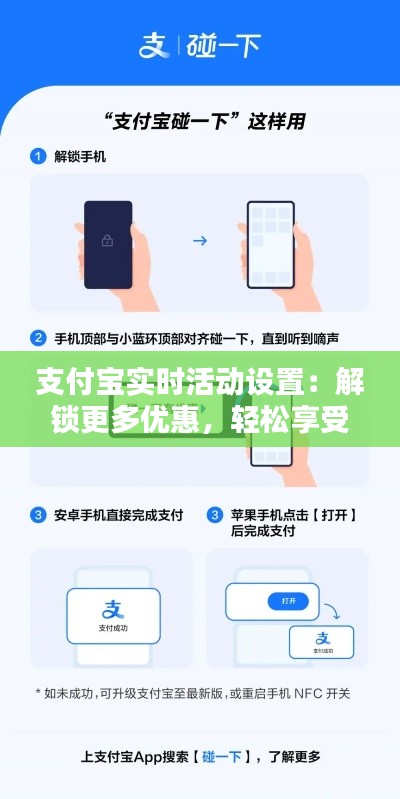 支付宝实时活动设置:解锁更多优惠,轻松享受便捷生活